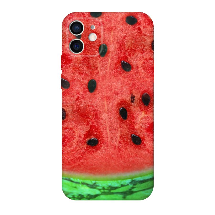 Watermelon Design Original Polycarbonate Back Case for iPhone 12