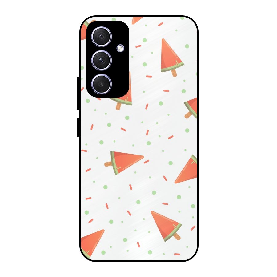 Watermelon Ice Creams Metal Back Case for Galaxy A54