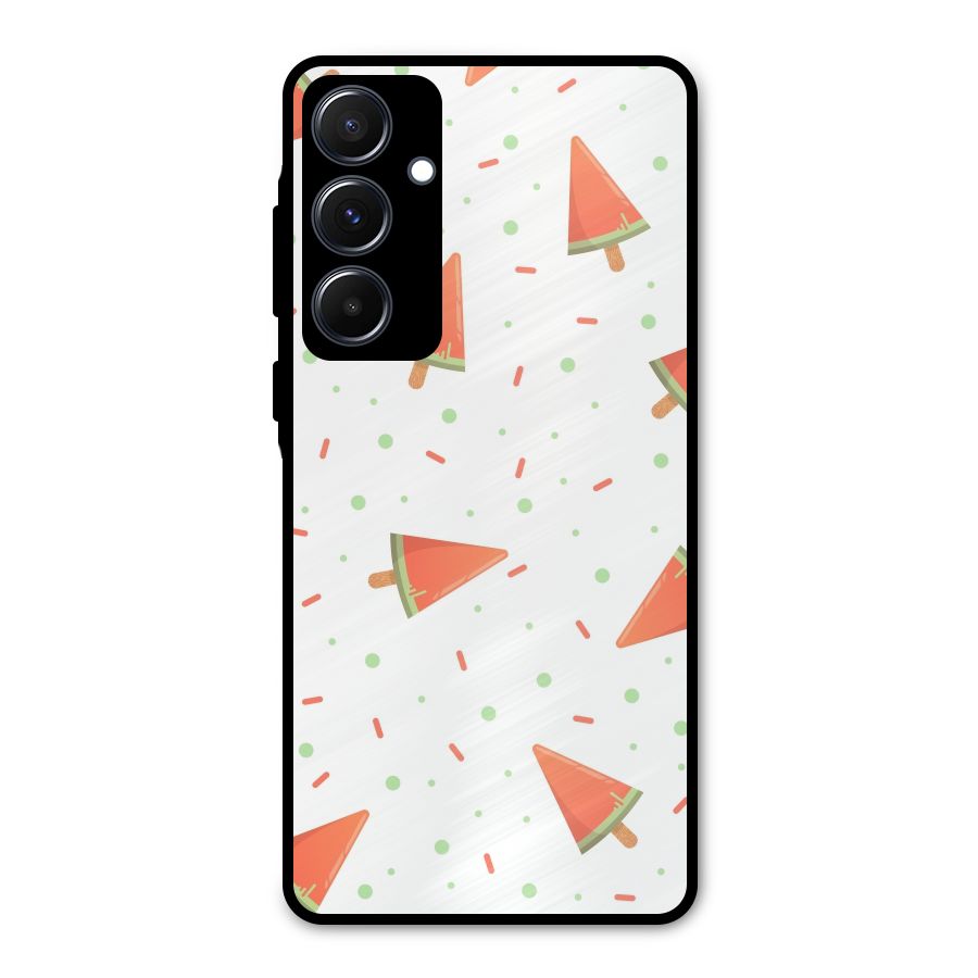Watermelon Ice Creams Metal Back Case for Galaxy A55