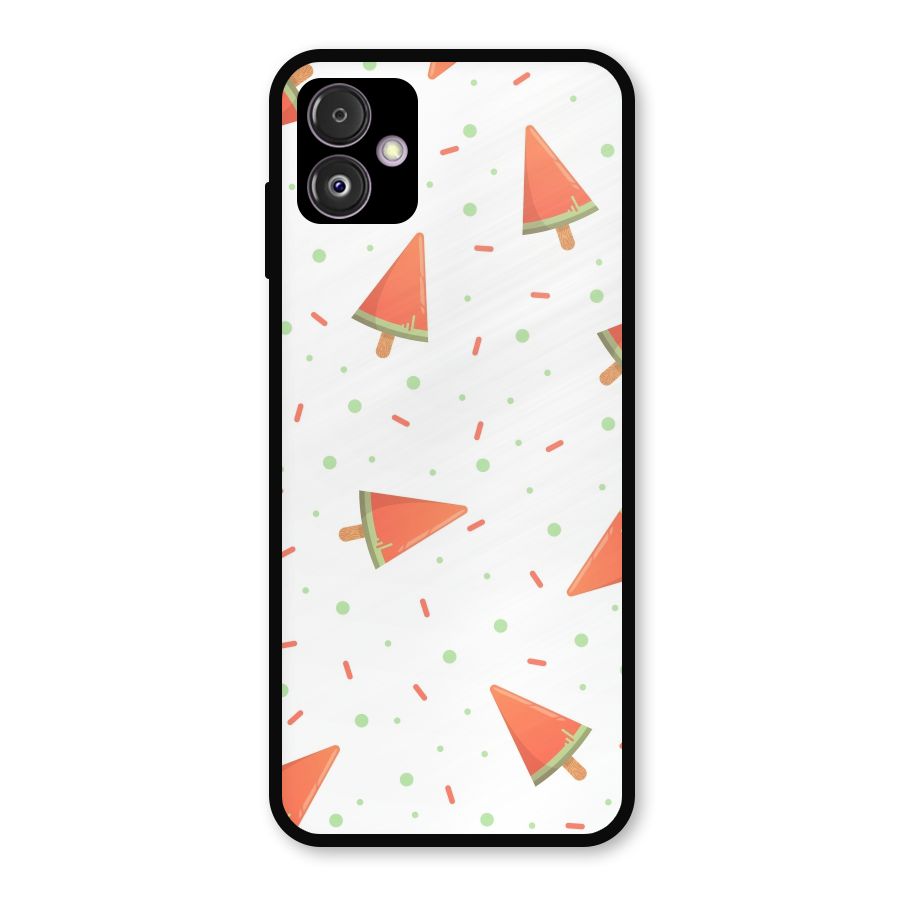 Watermelon Ice Creams Metal Back Case for Galaxy F14