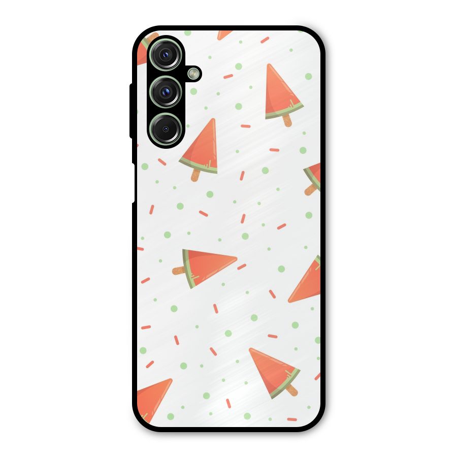 Watermelon Ice Creams Metal Back Case for Galaxy F34