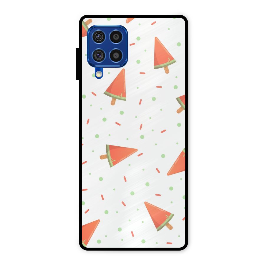 Watermelon Ice Creams Metal Back Case for Galaxy F62