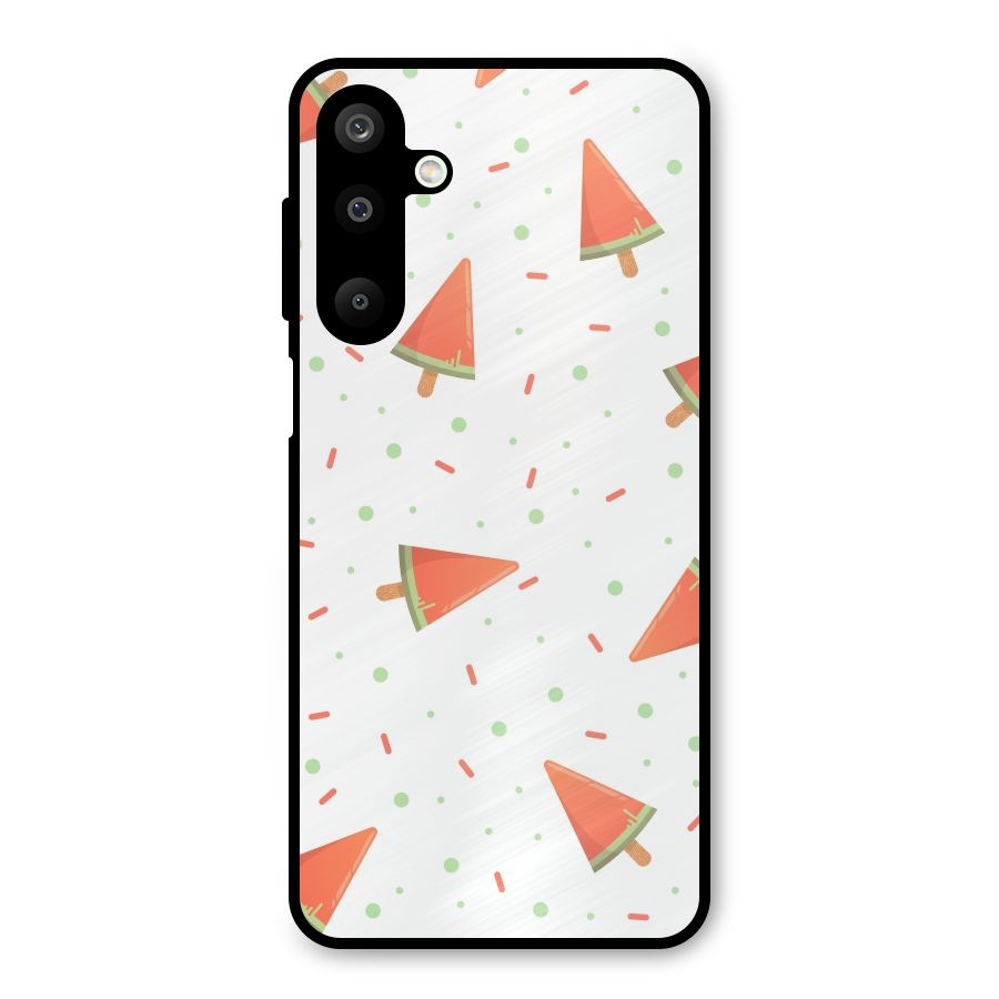 Watermelon Ice Creams Metal Back Case for Galaxy M16