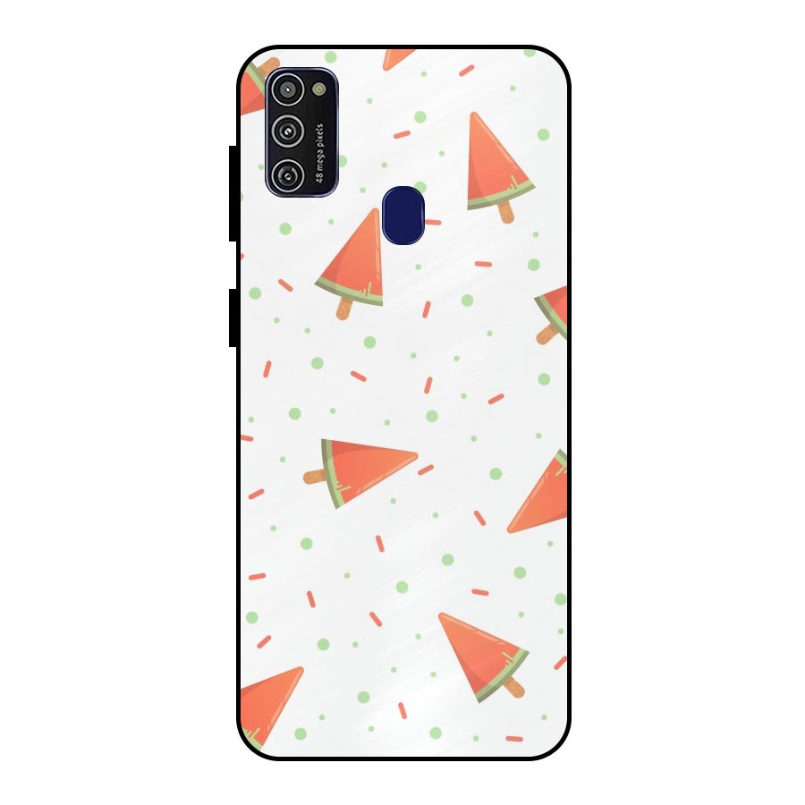 Watermelon Ice Creams Metal Back Case for Galaxy M30s
