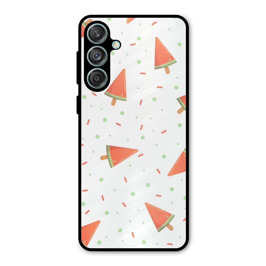 Watermelon Ice Creams Metal Back Case for Galaxy M55 5G