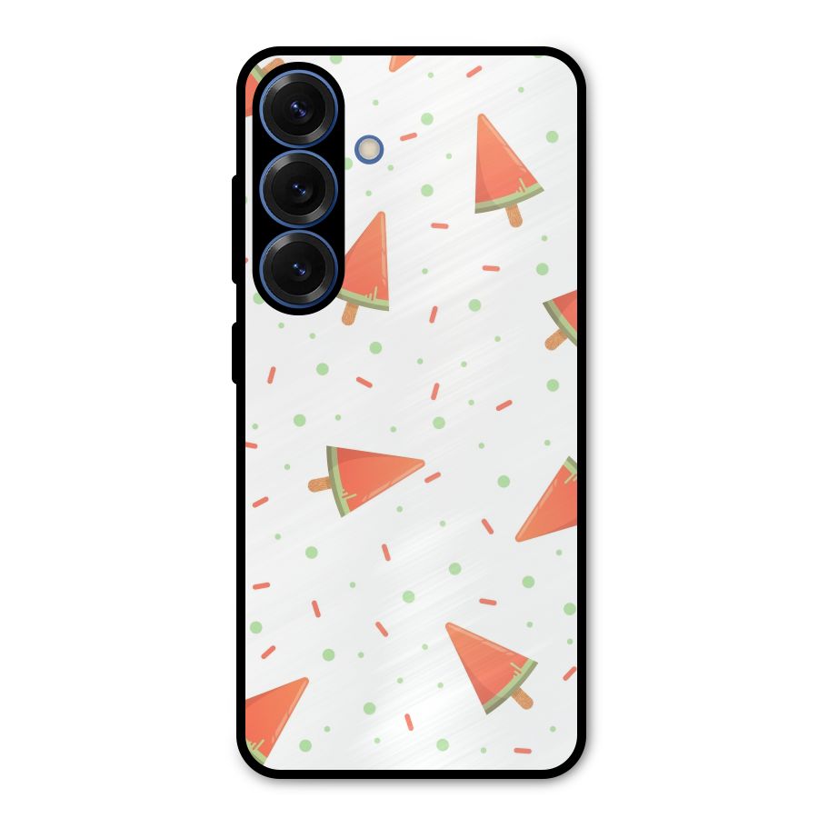 Watermelon Ice Creams Metal Back Case for Galaxy S25