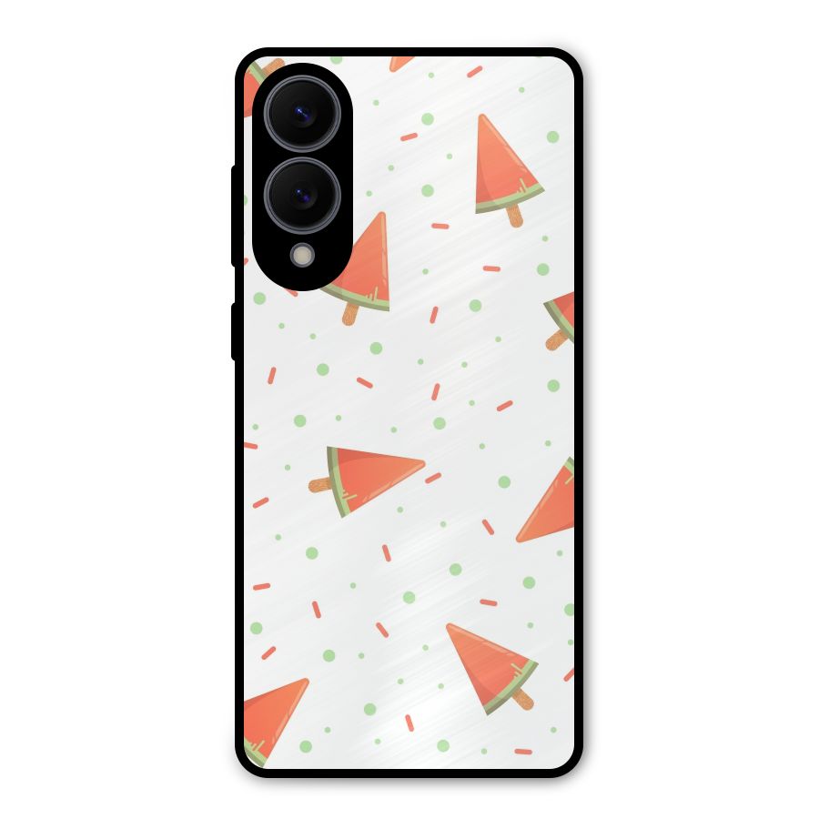 Watermelon Ice Creams Metal Back Case for Galaxy S25 Edge