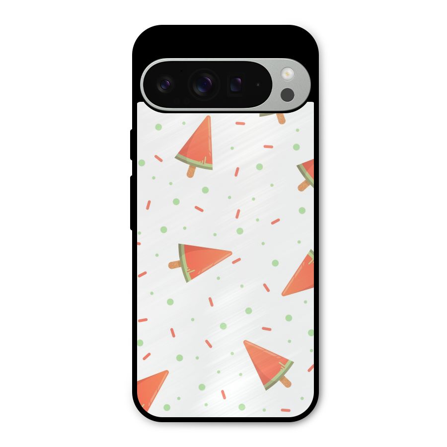 Watermelon Ice Creams Metal Back Case for Google Pixel 9 Pro XL