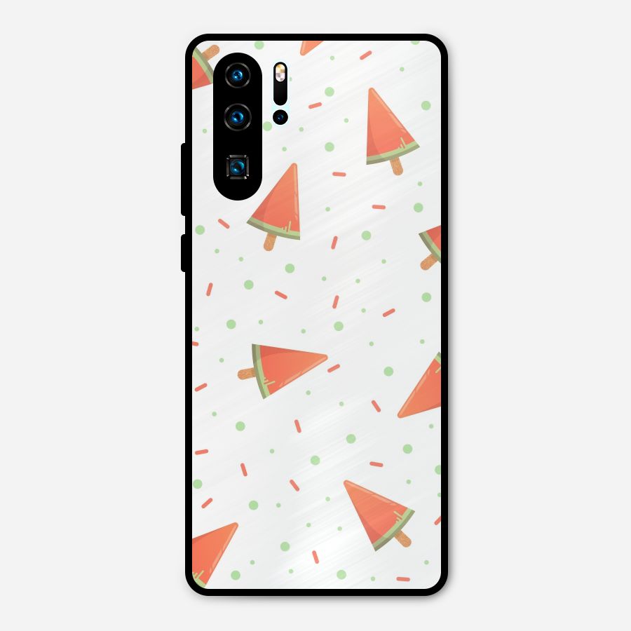 Watermelon Ice Creams Metal Back Case for Huawei P30 Pro