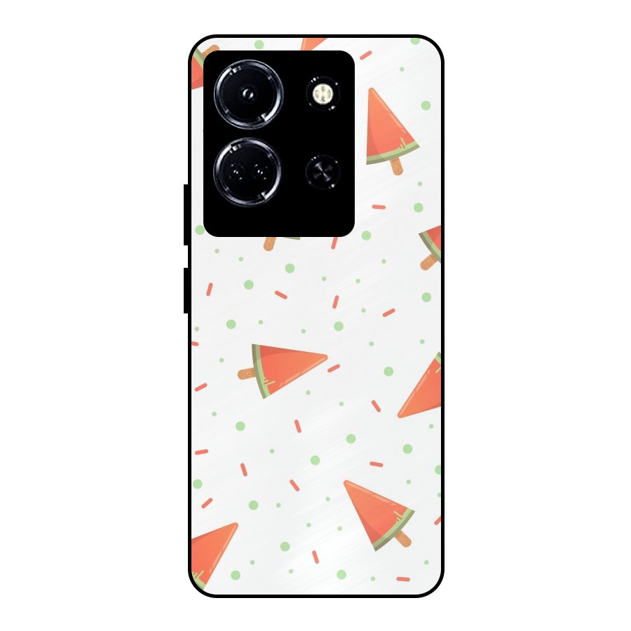 Watermelon Ice Creams Metal Back Case for Infinix Note 30 5G