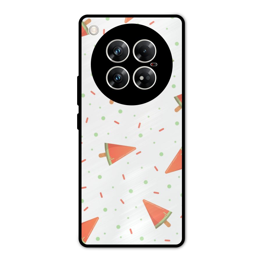 Watermelon Ice Creams Metal Back Case for Infinix Zero 40 5G