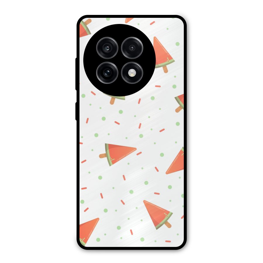 Watermelon Ice Creams Metal Back Case for OnePlus 13R