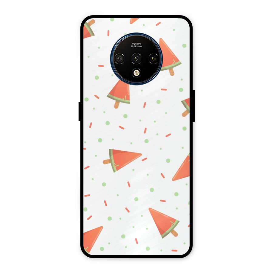 Watermelon Ice Creams Metal Back Case for OnePlus 7T