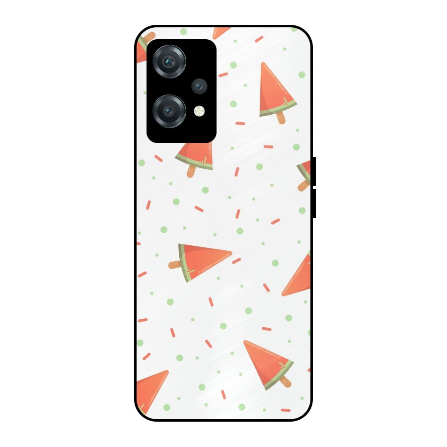 Watermelon Ice Creams Metal Back Case for OnePlus Nord CE 2 Lite 5G