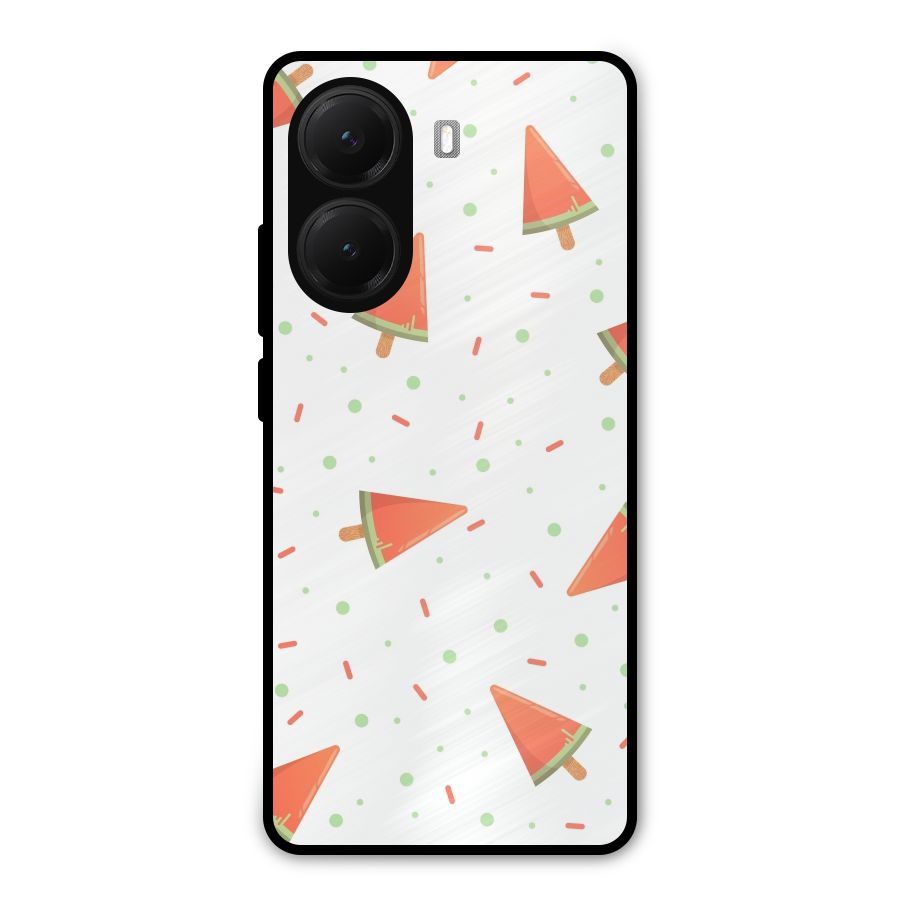 Watermelon Ice Creams Metal Back Case for Poco X7 Pro