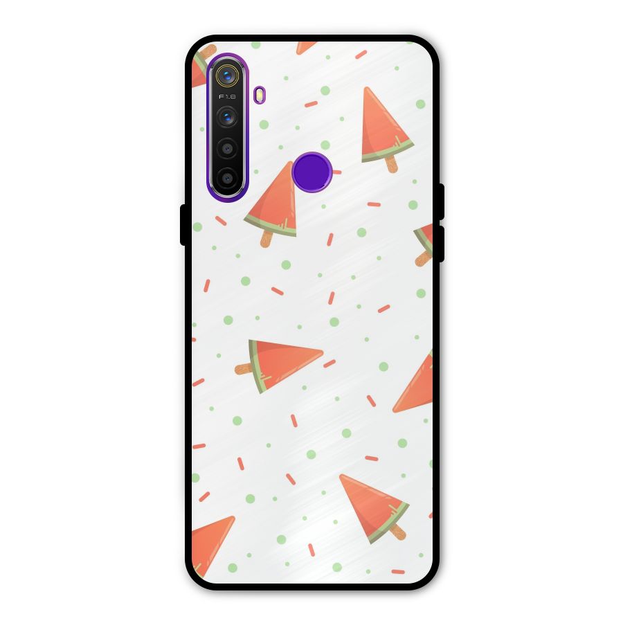 Watermelon Ice Creams Metal Back Case for Realme 5i