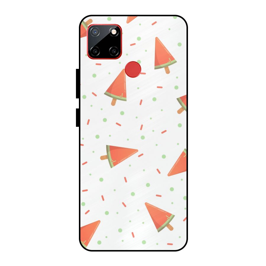 Watermelon Ice Creams Metal Back Case for Realme C12
