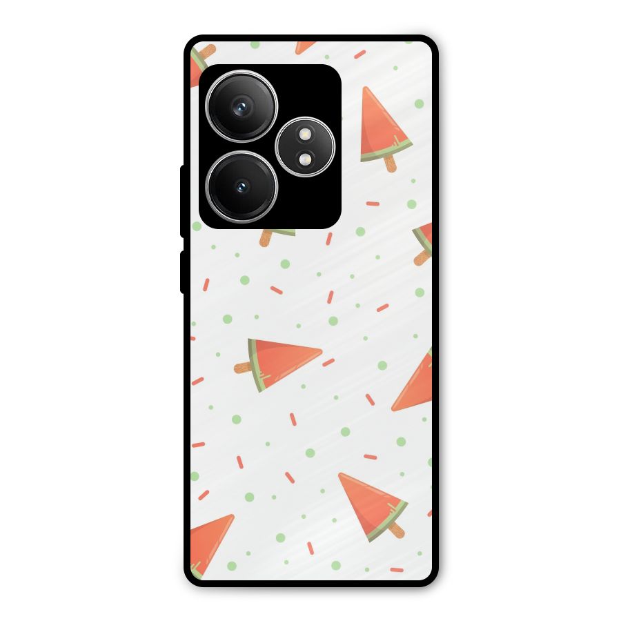 Watermelon Ice Creams Metal Back Case for Realme GT 6T