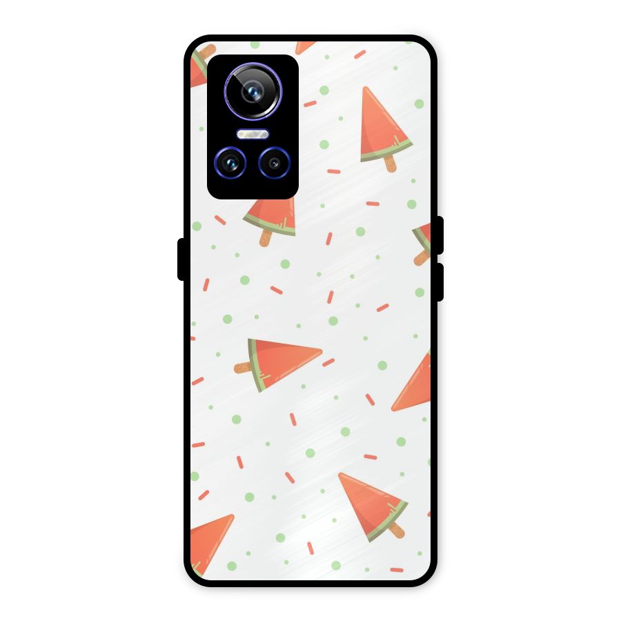 Watermelon Ice Creams Metal Back Case for Realme GT Neo 3