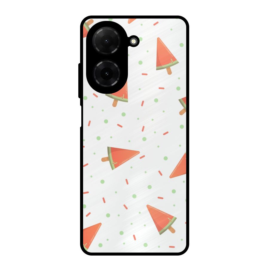 Watermelon Ice Creams Metal Back Case for Redmi A5 4G