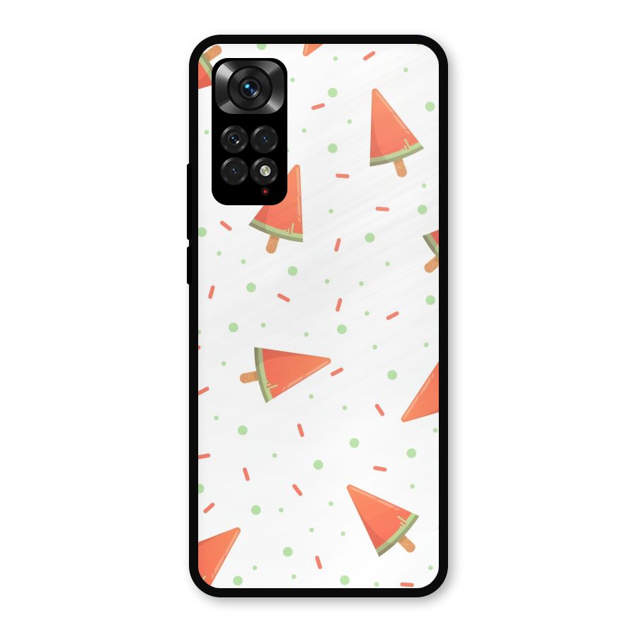 Watermelon Ice Creams Metal Back Case for Redmi Note 11s