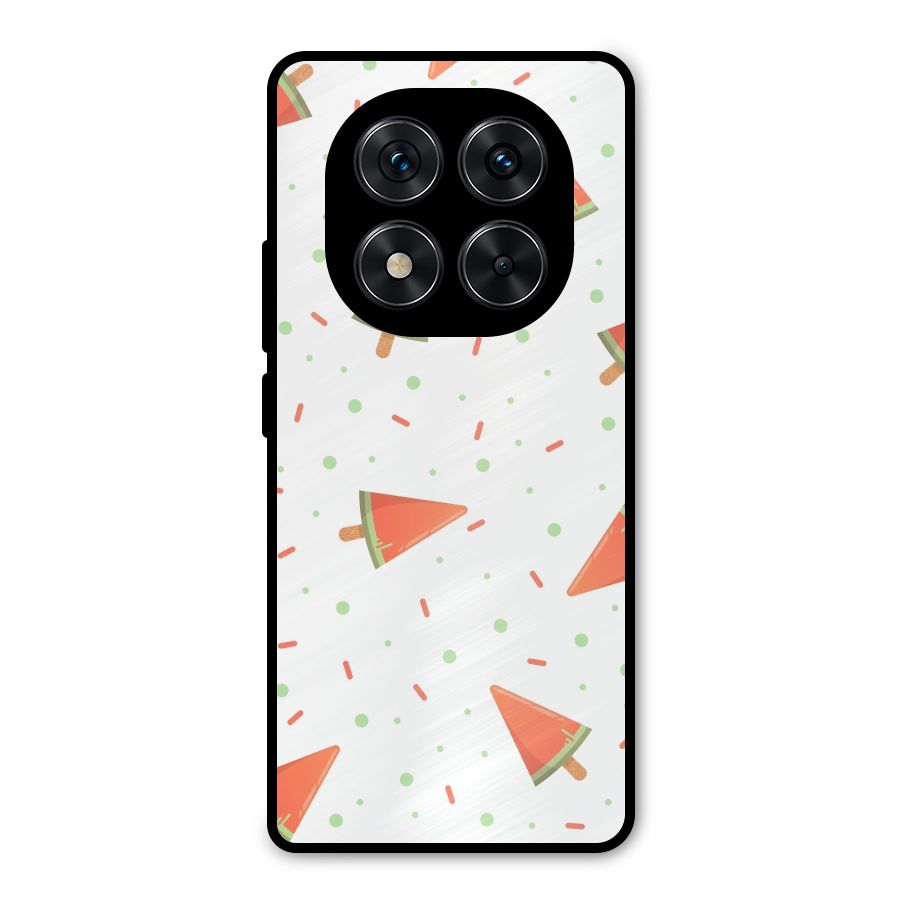 Watermelon Ice Creams Metal Back Case for Redmi Note 14 Pro 5G