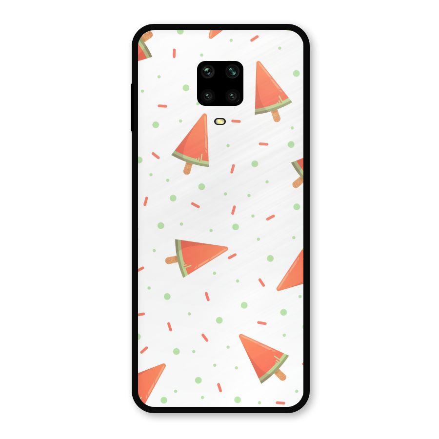 Watermelon Ice Creams Metal Back Case for Redmi Note 9 Pro Max
