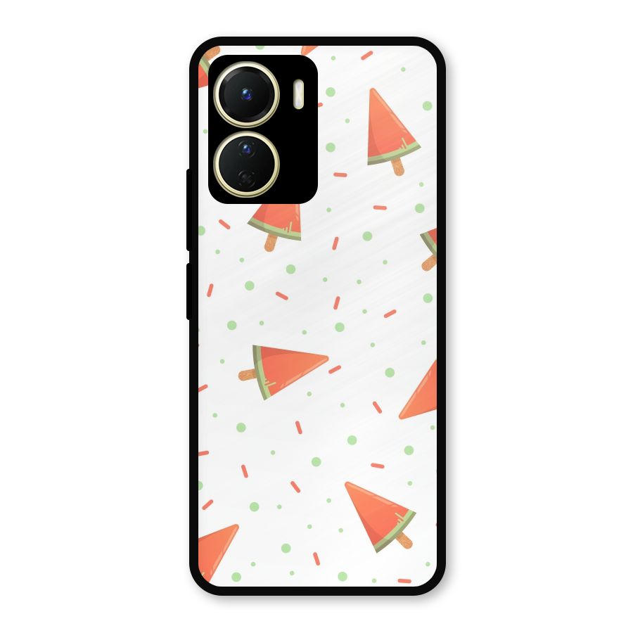 Watermelon Ice Creams Metal Back Case for Vivo T2x