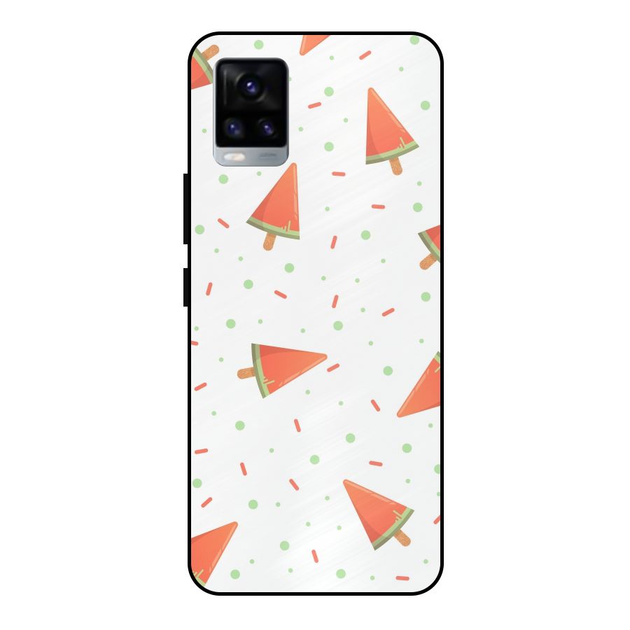 Watermelon Ice Creams Metal Back Case for Vivo V20 2021