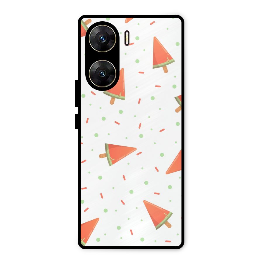 Watermelon Ice Creams Metal Back Case for Vivo V29e