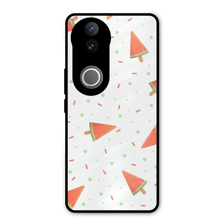 Watermelon Ice Creams Metal Back Case for Vivo V50e