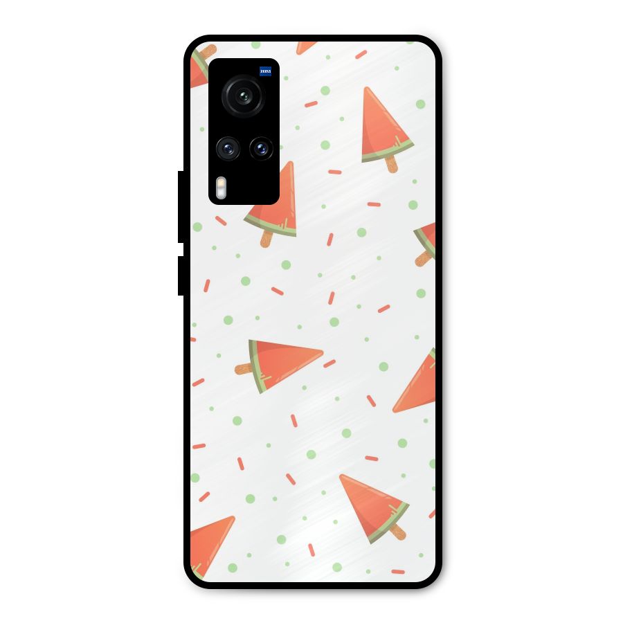 Watermelon Ice Creams Metal Back Case for Vivo X60