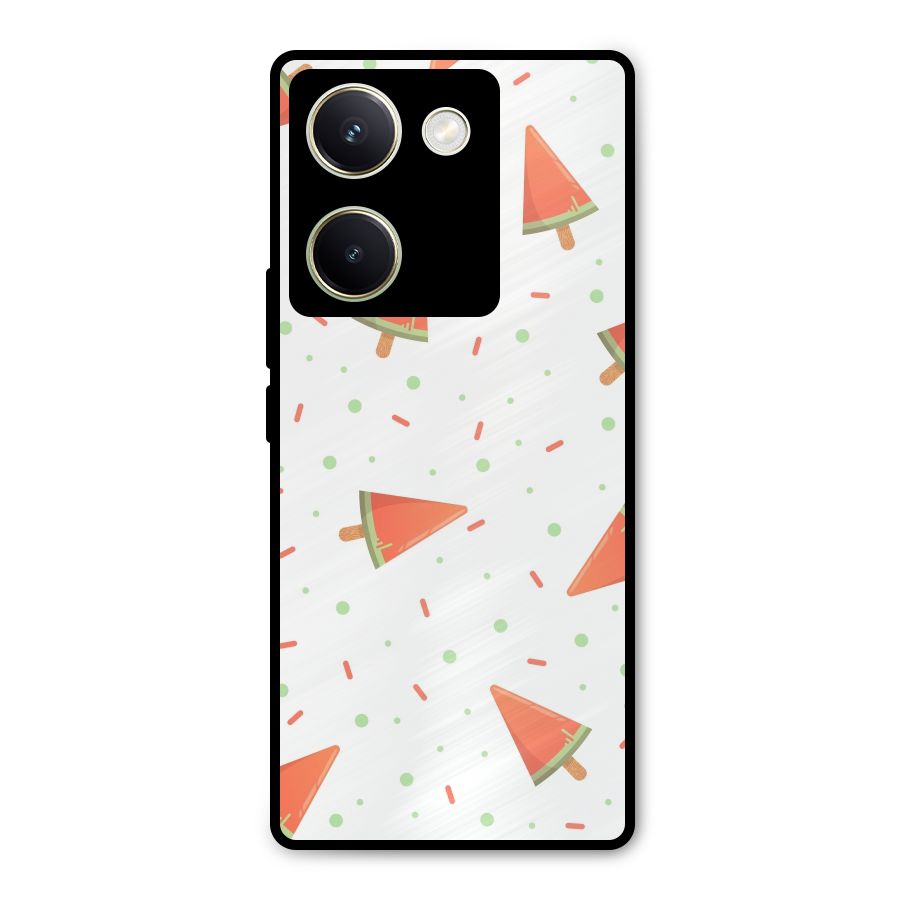 Watermelon Ice Creams Metal Back Case for Vivo Y200 Pro