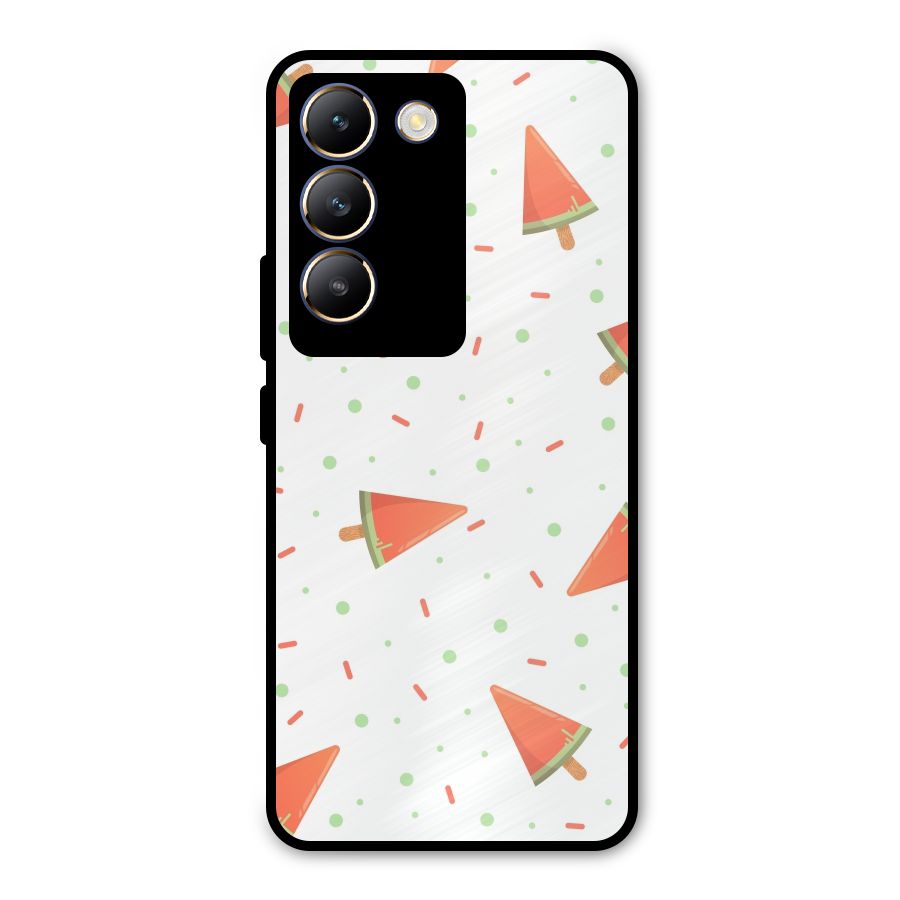 Watermelon Ice Creams Metal Back Case for Vivo Y200e