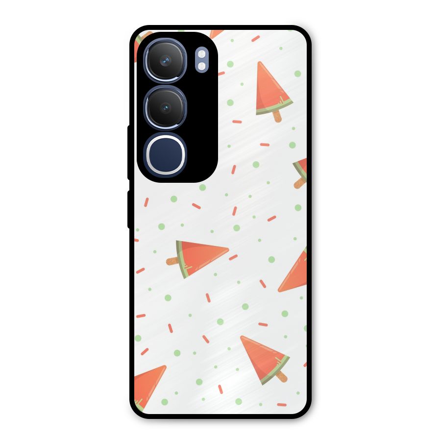 Watermelon Ice Creams Metal Back Case for Vivo Y29