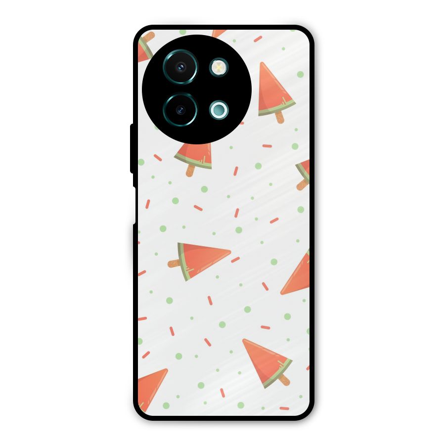 Watermelon Ice Creams Metal Back Case for Vivo Y58