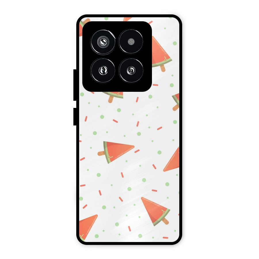 Watermelon Ice Creams Metal Back Case for Xiaomi 14 Pro