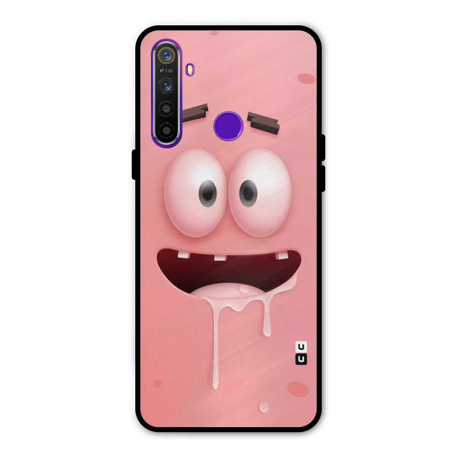 Watery Mouth Glass Back Case for Realme 5s