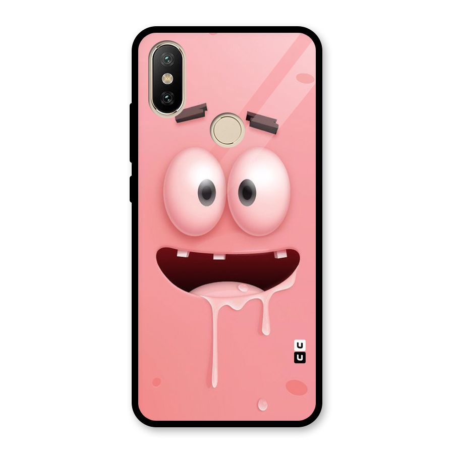 Watery Mouth Glass Back Case for Redmi A2
