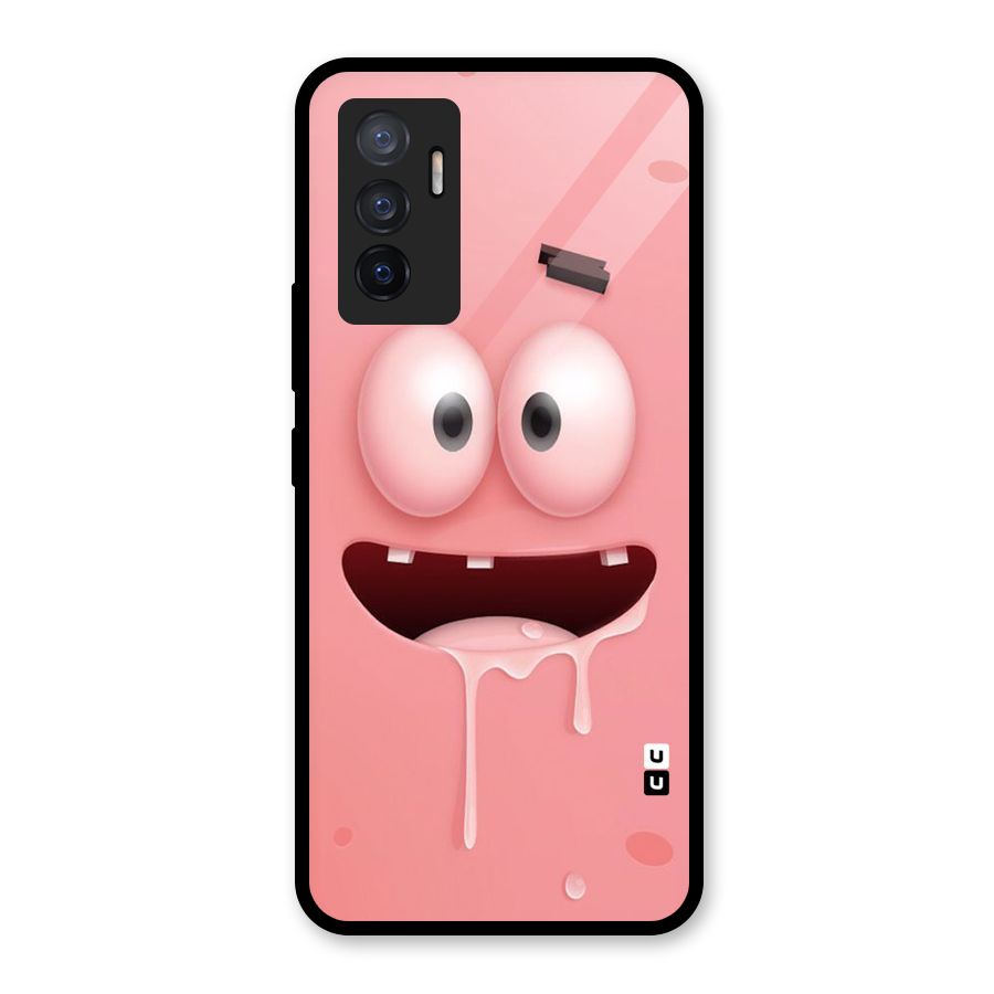 Watery Mouth Glass Back Case for Vivo V23e