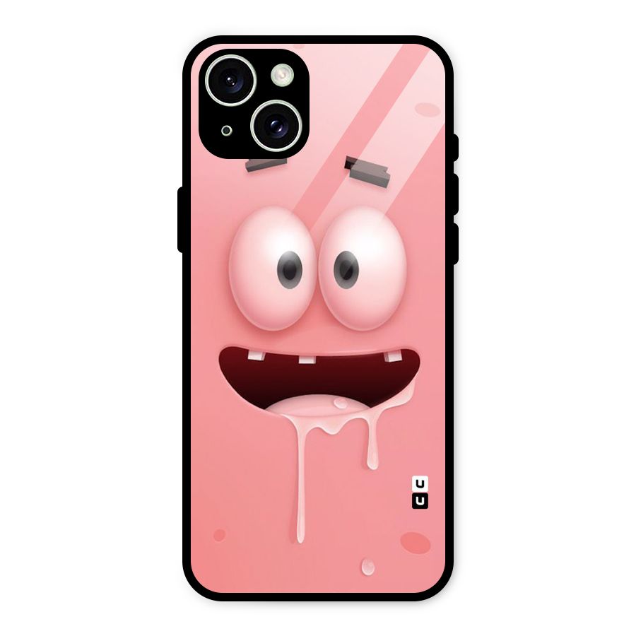 Watery Mouth Glass Back Case for iPhone 15 Plus
