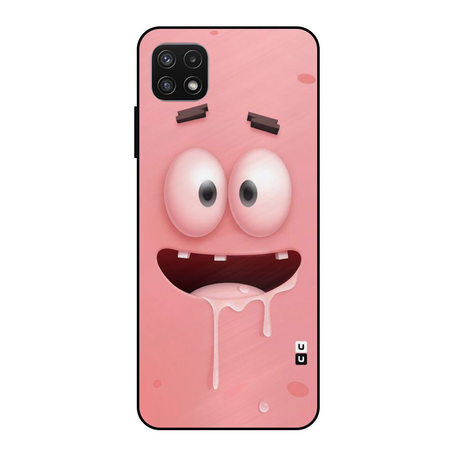 Watery Mouth Metal Back Case for Galaxy A22 5G