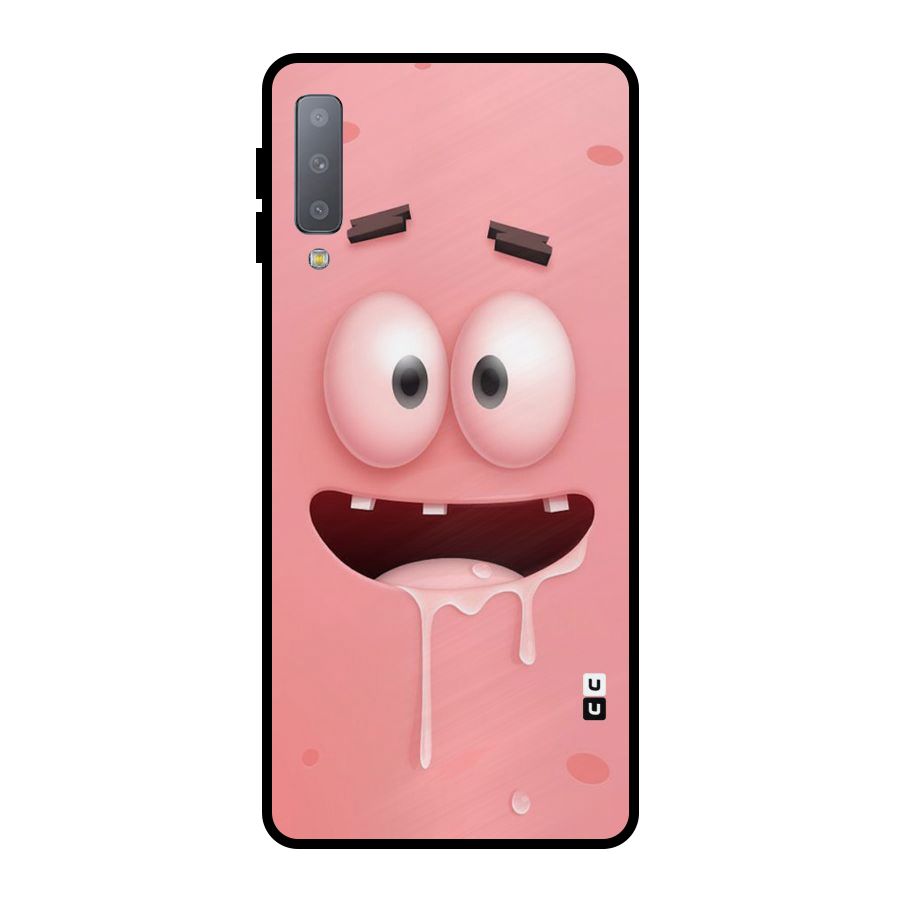 Watery Mouth Metal Back Case for Galaxy A7 (2018)