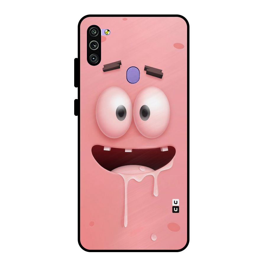 Watery Mouth Metal Back Case for Galaxy M11