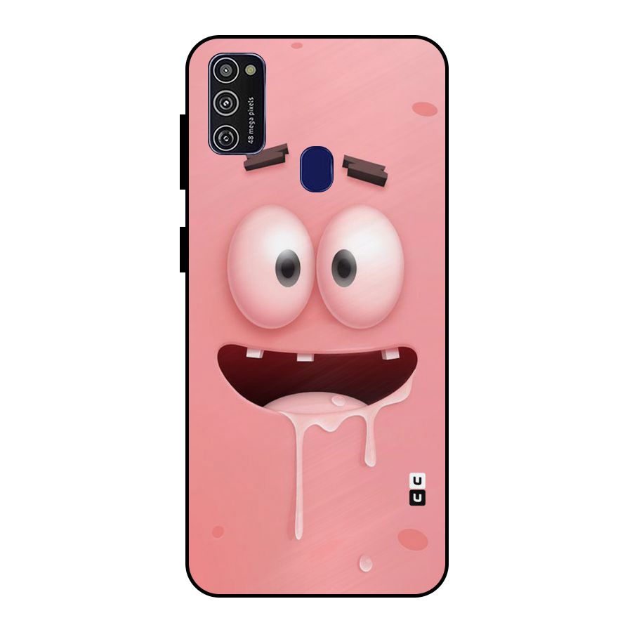 Watery Mouth Metal Back Case for Galaxy M30s