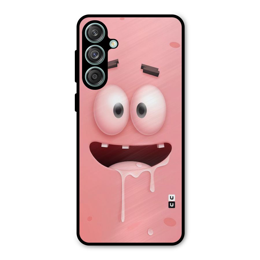 Watery Mouth Metal Back Case for Galaxy M55 5G
