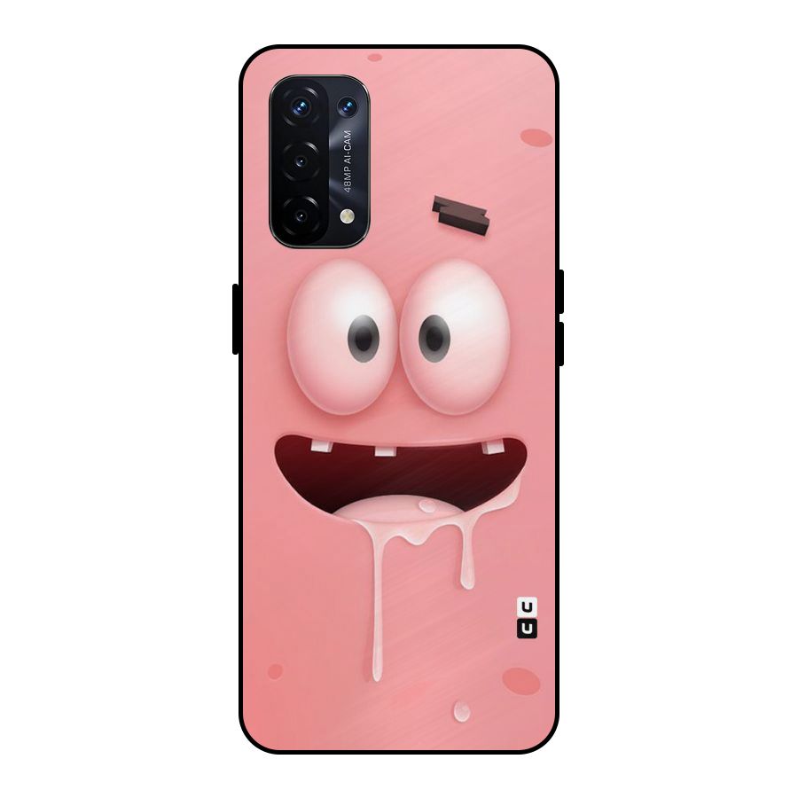 Watery Mouth Metal Back Case for Oppo A74 5G