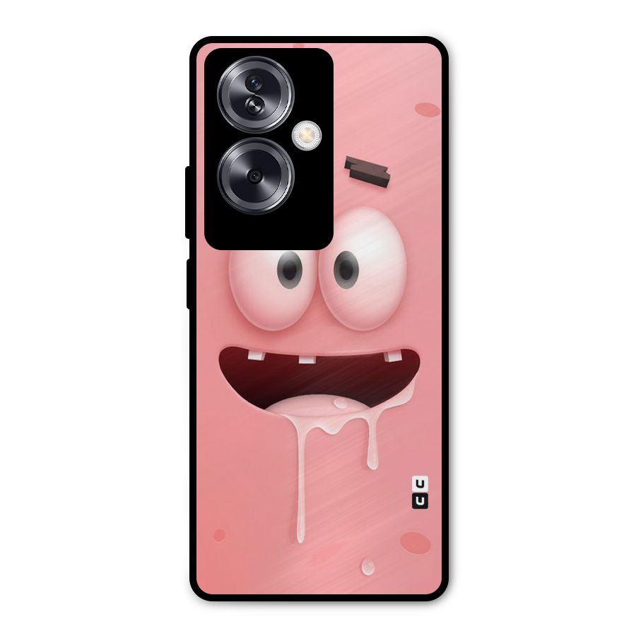 Watery Mouth Metal Back Case for Oppo A79 5G