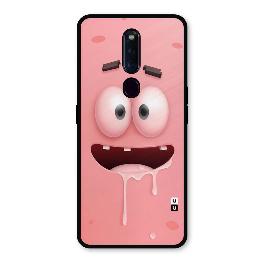 Watery Mouth Metal Back Case for Oppo F11 Pro