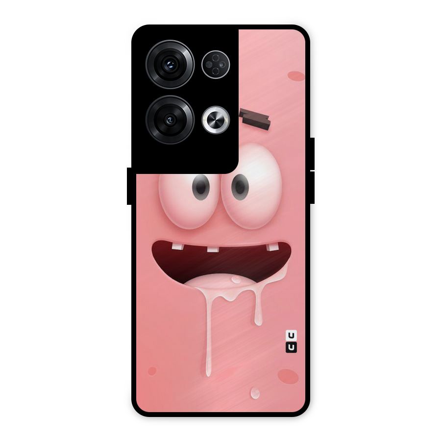 Watery Mouth Metal Back Case for Oppo Reno8 Pro 5G